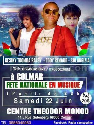 Solangizia, Eddy Renaud, Kesiky Espace Protestant Theodore Monod - Vaulx-en-velin