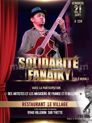 Solidarité Fanaiky‍ - Restaurant Le Village Villebon-Sur-Yvette