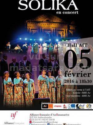 Solika en concert à l’AFT Andavamamba
