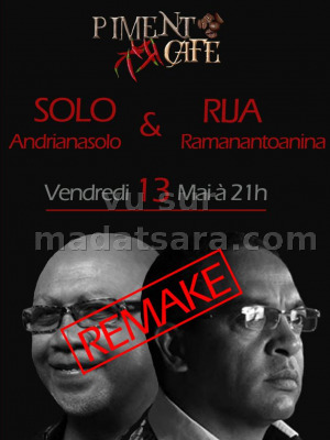 Solo Andrianasolo & Rija Ramanantoanina - Remake au Piment Café