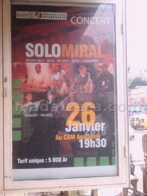Solo miral en concert CGM Analakely