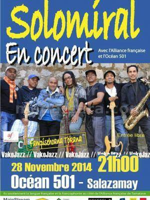 Solomiral en concert à l'Océan 501 Salamazay