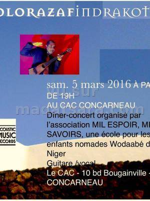 SoloRazafindrakoto en concert au CAC Concarneau
