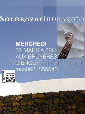 SoloRazafindrakoto en concert aux Bruyères d'Erquy