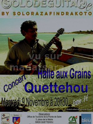 SoloRazafindrakoto‍ en concert - Halle aux Grains Quettehou
