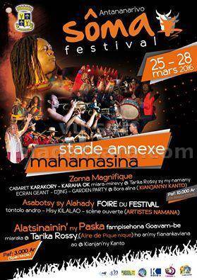 Sôma festival avec Rossy Stade annexe Mahamasina