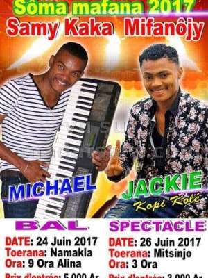 Sôma mafana 2017 avec Michael‍ & Jackie‍