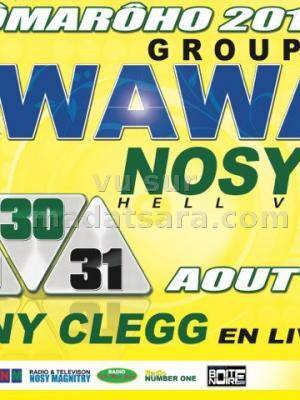 Sômarôho 2013 du groupe Wawa à Nosy-Be Hellville - 10ème anniversaire
Johnny Clegg en Live