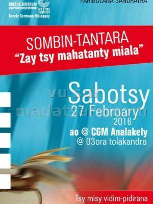 Sombin-tantara " Zay tsy mahatanty miala" faribolana sandratra ao amin'ny CGM Analakely