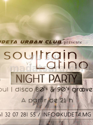 Soul train latino night party - Kudeta urban Club‍
