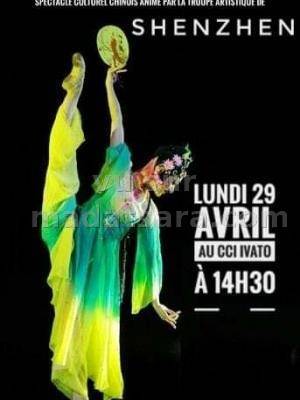 Spectacle culturel chinois animé par la troupe de Shenzhen CCI -  Centre de Conférence Internationale Ivato