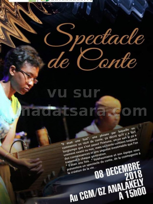 Spectacle de conte - CGM Analakely‍