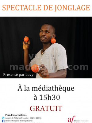 Spectacle de jonglage - AF - Antsiranana Diégo Suarez‍