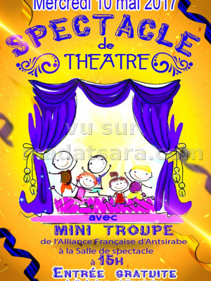 Spectacle de théâtre avec mini troupe - AF - Alliance Française d'Antsirabe‍