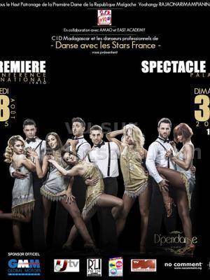 Spectacle de danse D'pendanse au Palais des Sports Mahamasina