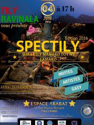 Spectily 2016 - Espace Ararat Paris