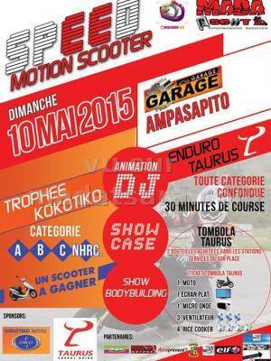 Speed Motion Scooter au Garage Ampasapito