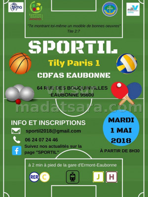 Sportil Tily Paris CFDAS Eaubonne