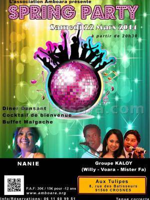 Spring Party avec Nanie et le Groupe Kaloy