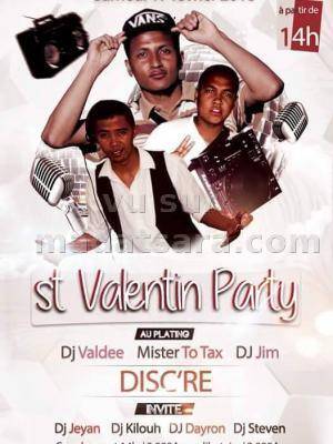 St valentin party Disc'Re Ivory