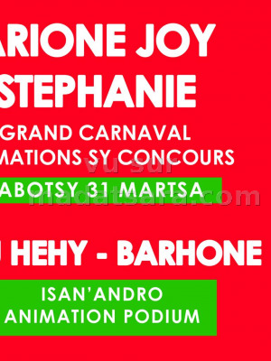 Star tour Antsirabe - grand carnaval Animation sy concours