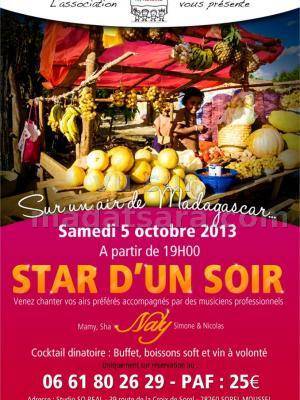 Star d'un soir sur un air de Madagascar
