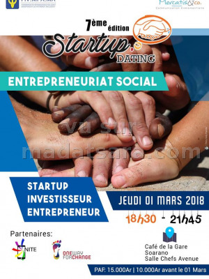 Startup dating 7ème édition - Café de la Gare Soarano‍