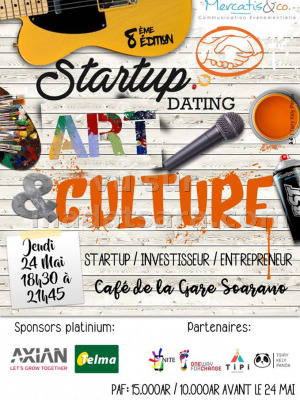 Startup Dating Art et Culture - Café de la Gare Soarano‍