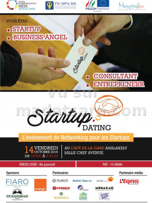 Startup dating - Café de la Gare Soarano‍