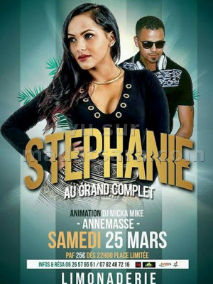 Stéphanie‍ au grand complet en concert La Limonaderie - Bonneville Anemasse France‍