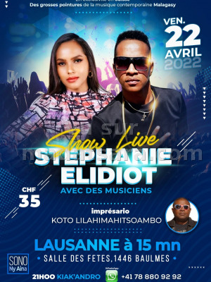 Stéphanie‍ - Elidiot‍ - show live - #baulmes