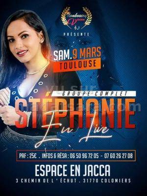 Stéphanie en live Espace en Jacca Colomiers