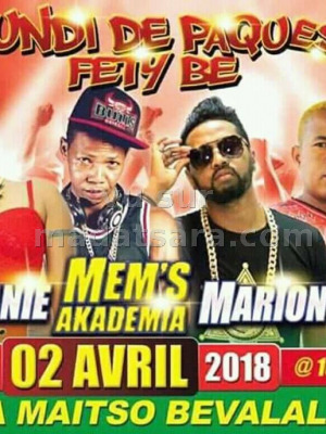 Stéphanie‍ , Mem's Akademia‍ , Marion‍ & Tôrio - Lundi de Pâques fety be - Kianja Maitso Bevalala
