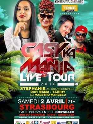 Stéphanie, Perle Noire, Tahiry - invitée : Dah'Mama Gasy ka manja live tour 2016 à Strasbourg