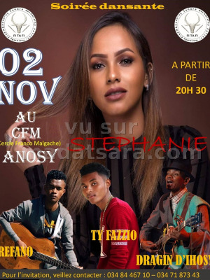 Stéphanie‍ - Refano de Vandgaindrano‍ Fazzio‍ Dragin D'Ihosy‍ - CFM - Cercle Franco-Malgache‍