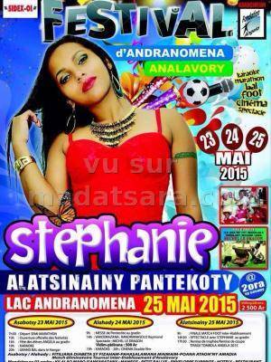 Stéphanie - festival d'Analavory Andranomena au Lac d'Andranomena