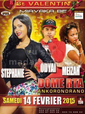 Stéphanie, Odyai et Meizah - Saint Valentin miavaka be au Dome RTA Akorondrano