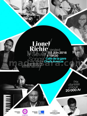 StephRamb chante Lionel Richie au Café de la Gare