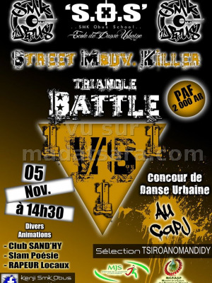 Street Moov killer triangle battle - CAPJ Tsiroanomandidy