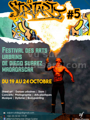 Stritarty - Festival des arts urbains de Diégo Suarez
