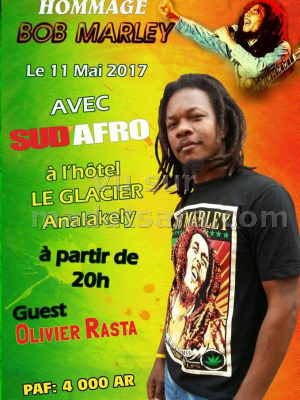 Sud'Afro‍ hommage à Bob Marley - Le Glacier Analakely‍