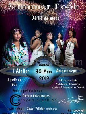 Summer look défilé de mode L'Atelier Ambatomena