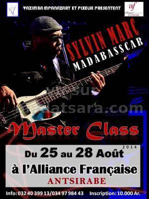 Sylvin Marc Master Class en concert à l'Alliance Française Antsirabe
