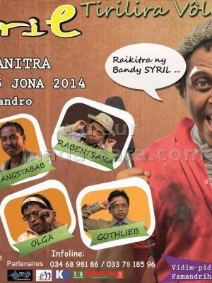 Raikitra ny bandy Syril
Gangstabab, Rabentsara, Olga, Gothlieb, Etsetra Etsetra