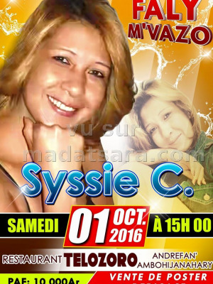 Syssie C. - faly M'vazo - Restaurant Telozoro Andrefan'Ambohijanahary