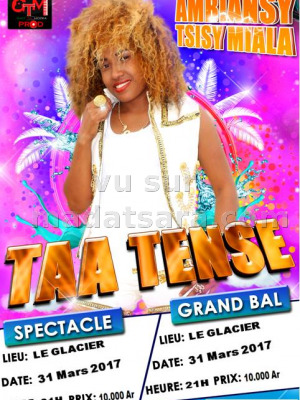 Taa Tense‍ en concert Le Glacier Analakely‍