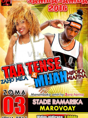 Taa Tense & Mijah - Stade Ramarika Marovoay Sambasamba 2016