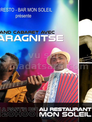 Tafaragnitse‍ grand cabaret au Resto-Bar Mon Soleil