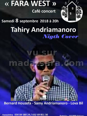 Tahiry Andriamanoro‍ night cover Fara West Faravohitra‍