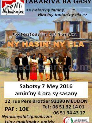 Takariva Ba Gasy avec Tarika Ny Hasin'ny Ela à Meudon